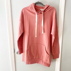Zenana Outfitters Dusty Rose Hoodie Size S 